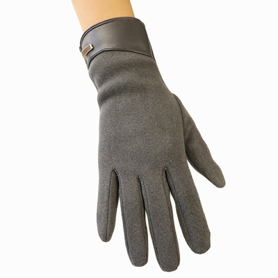 Pu Riding Warmest Winter Mittens 22x16cm Men And Women