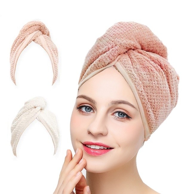 Bamboo Quick Dry Hair Towel Wrap Super Absorbent 200GSM-400GSM